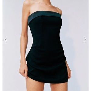 WithJean black corset dress